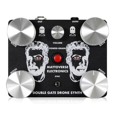 MATTOVERSE ELECTRONICS Double Gate Drone Synthesizer コンパクトエフェクター ドローンシンセサイザー マットバースエレクトロニクス 
