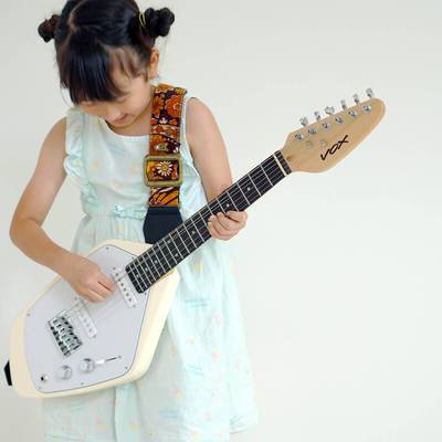 VOX MARK V mini WH (White) エレキギター ミニギター ショートスケール 軽量 ホワイト ボックス MK5 MINI
