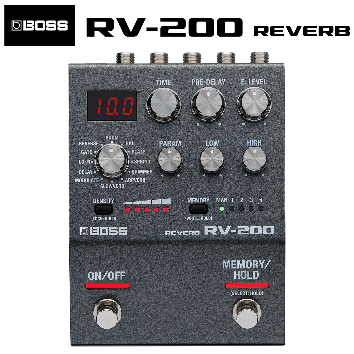 BOSS RV-200 リバーブペダル ボス RV200 | 島村楽器オンラインストア