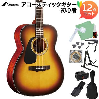 アコースティックギター 初心者セット モデルMOORRIS 型番M011 NAT 