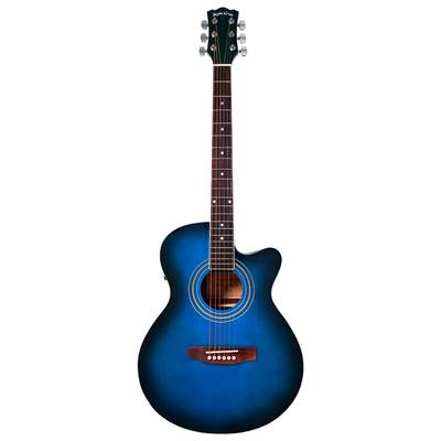Sepia Crue EAW-01 Blue Sunburst エレアコギター ブルーサンバースト ソフトケース付属 セピアクルー 