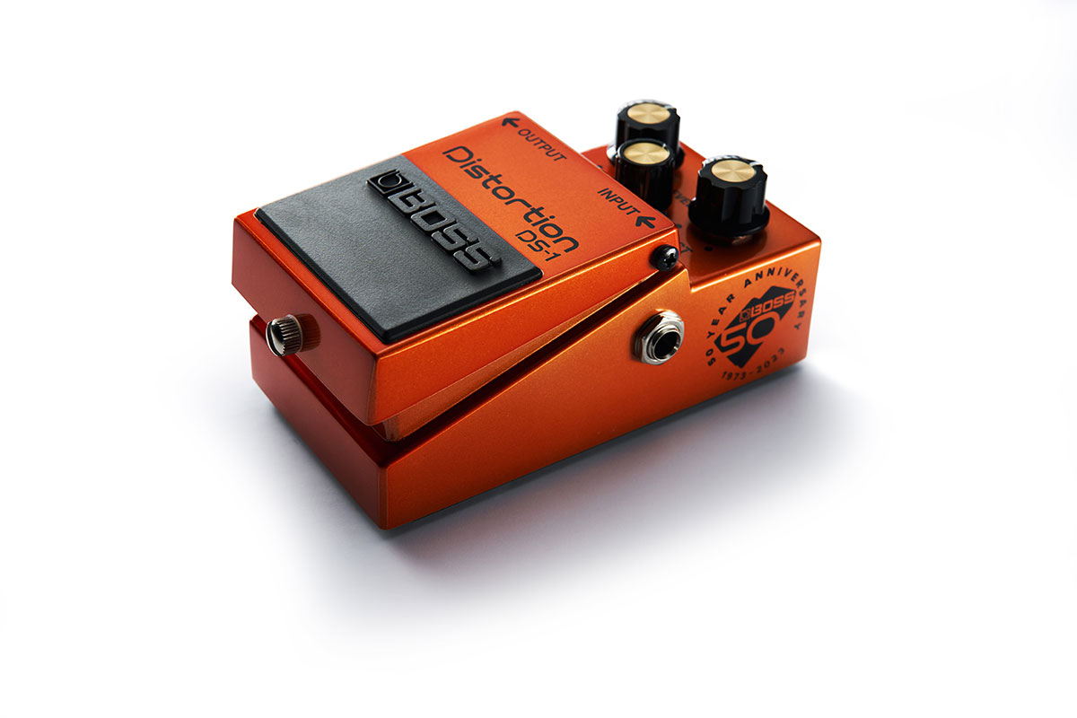 追加入荷】 BOSS DS-1-B50A 50th Anniversary Pedals 【メタリック塗装