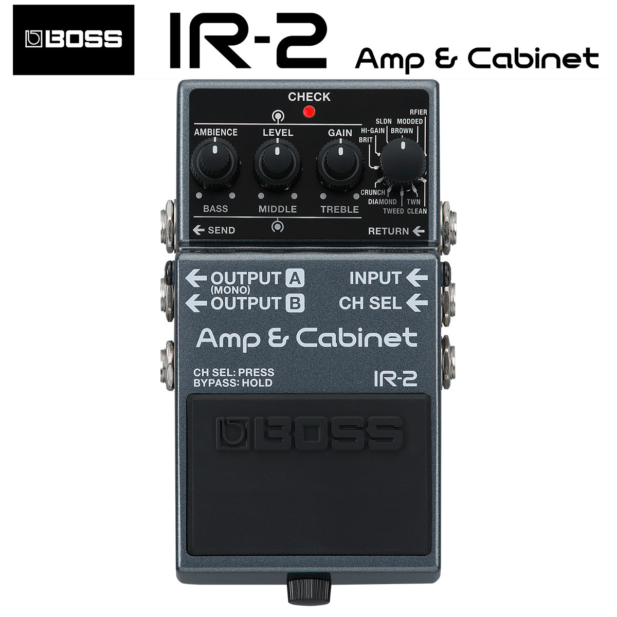 【新品未使用】BOSS IR-2 Amp\u0026Cabinetギター