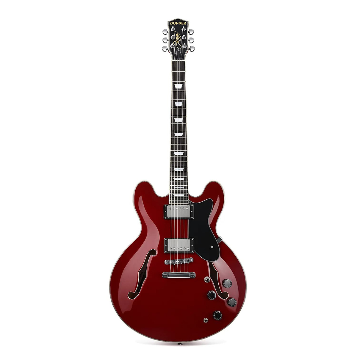 Donner DJP-1000 Burgundy Red (バーガンディレッド) エレキギター 