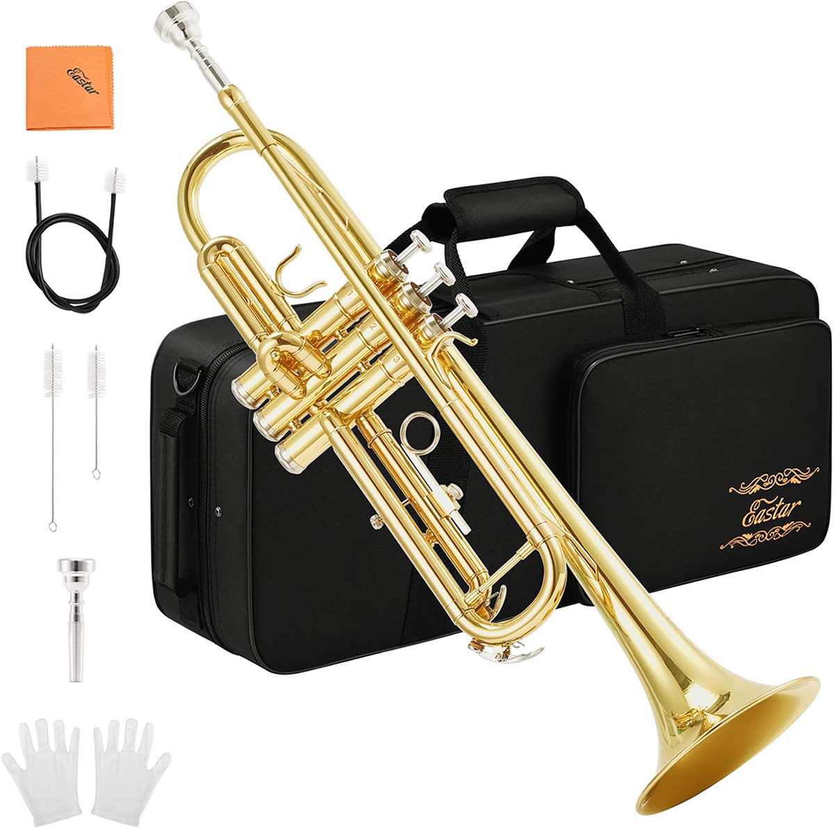 Eastar ETR-380 Gold Standard Trumpet Bb トランペット ゴールド 専用 