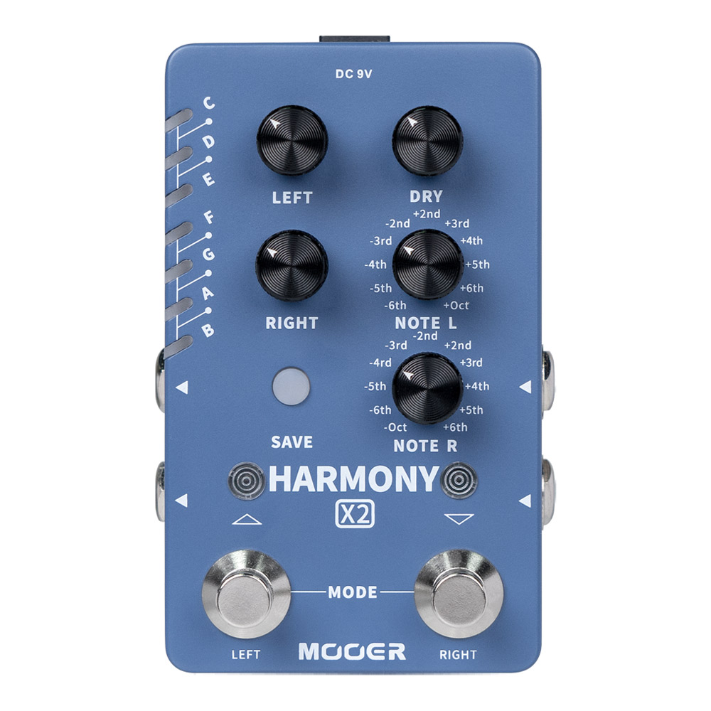 Mooer Harmony X2 【ピッチシフター】