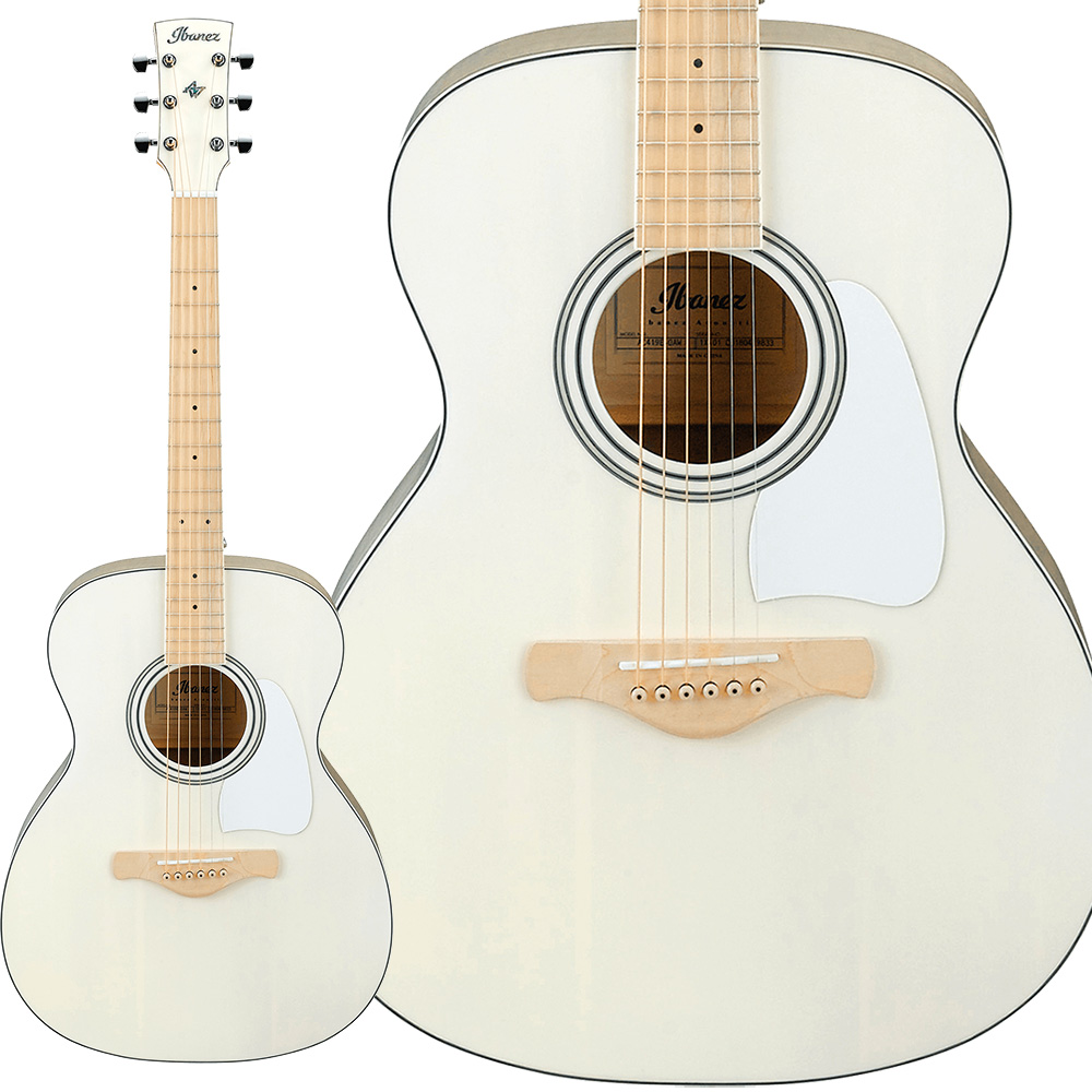 Ibanez AC419E OAW (Open Pore Antique White) エレアコギター ソフト 