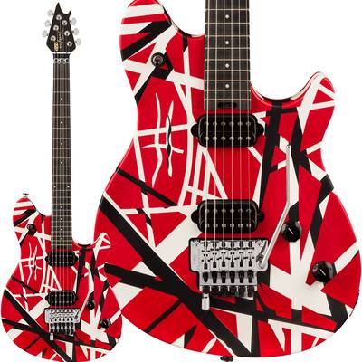 EVH Wolfgang Special Striped Series Red Black and White エレキギター イーブイエイチ 