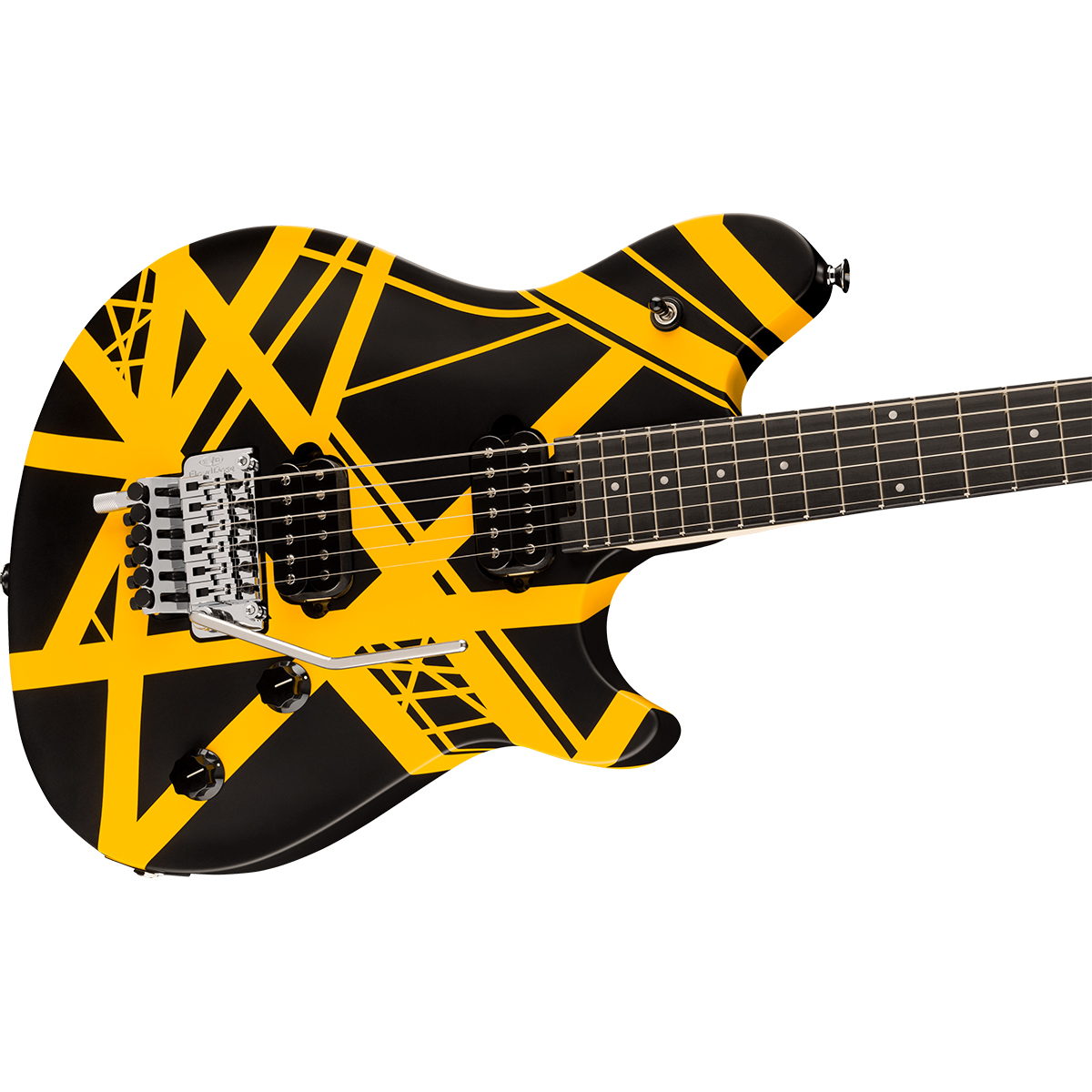 EVH Wolfgang Special Striped Series Black and Yellow エレキギター 