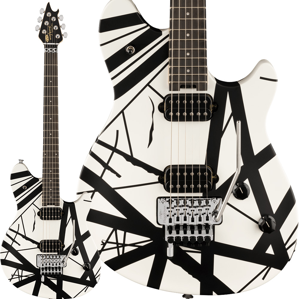 EVH Wolfgang Special Striped Series Black and White エレキギター イーブイエイチ |  島村楽器オンラインストア