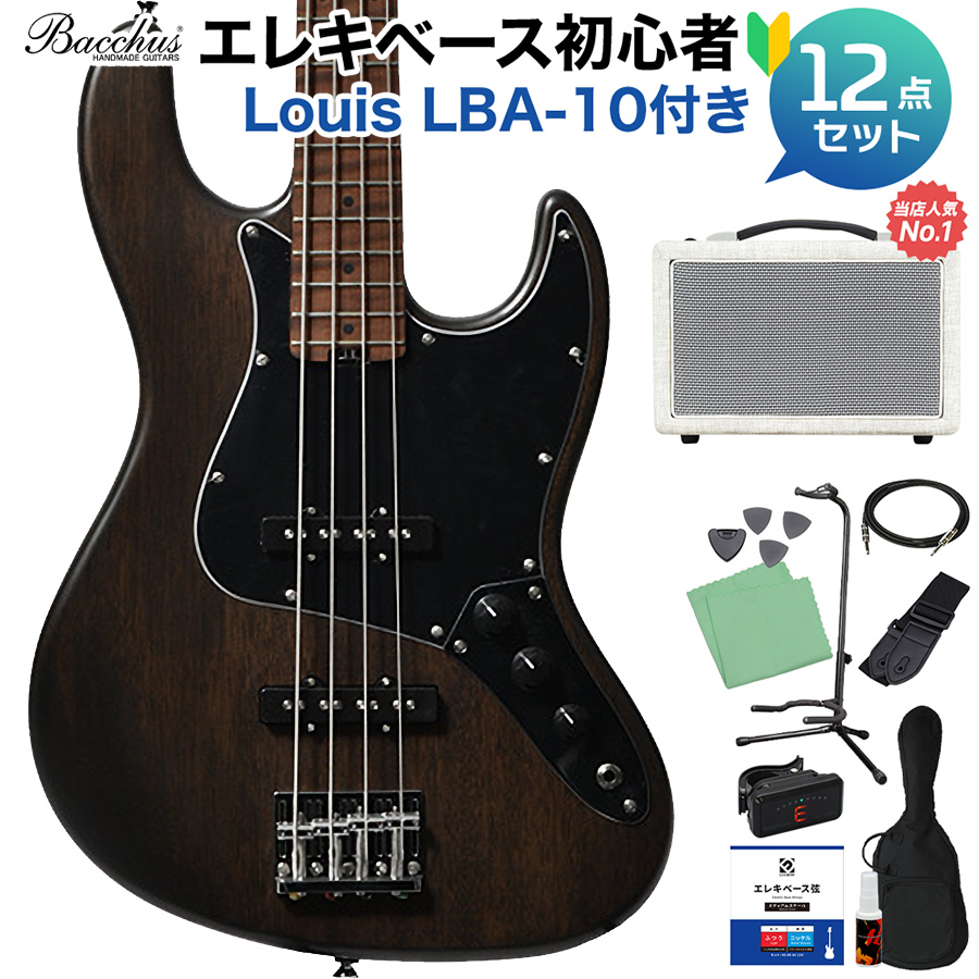 Bacchus WL4-STD/RSM CHG-S ベース 初心者12点セット 【島村楽器で一番売れてるベースアンプ付】 ジャズべタイプ バッカス |  島村楽器オンラインストア