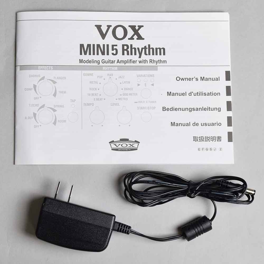 VOX MINI5-RM ギターアンプ リズム機能内蔵モデリングアンプ ボックス 