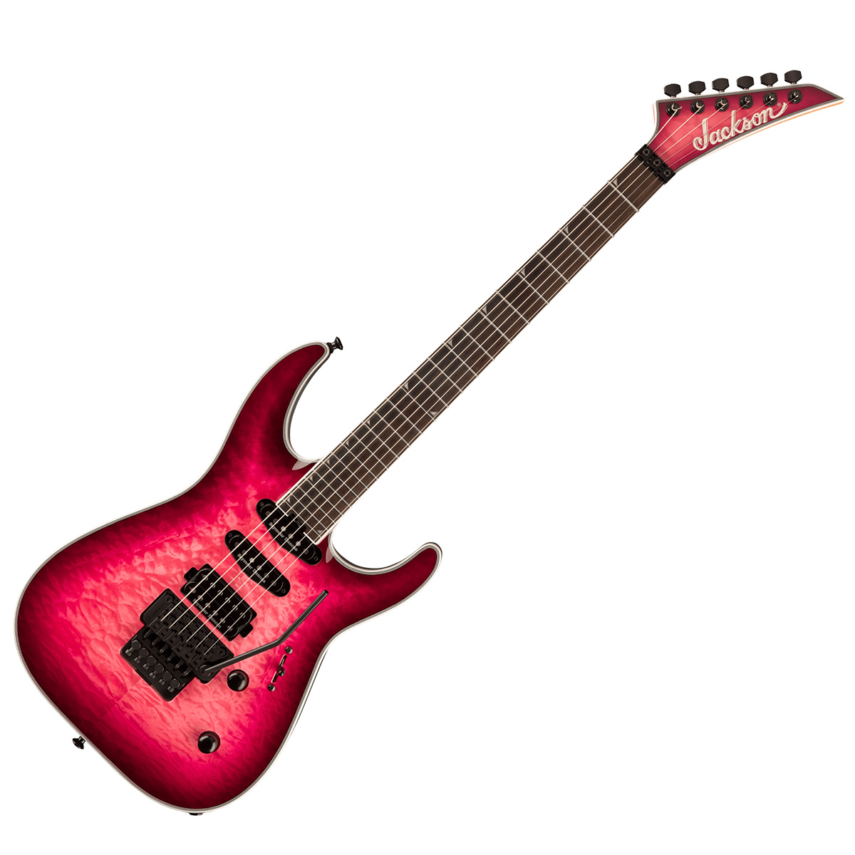 Jackson Pro Plus Series Soloist SLA3Q Fuschia Burst エレキギター