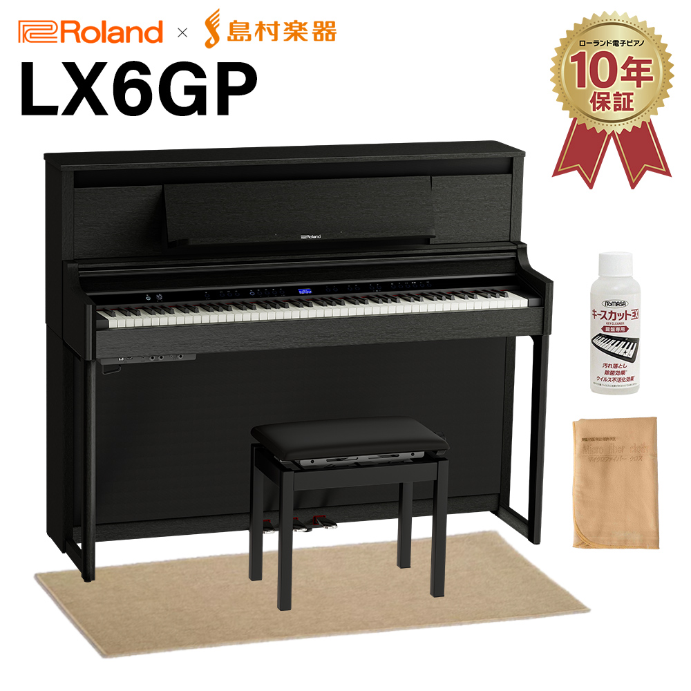 8/25迄 7000円相当ヘッドホンプレゼント！】 Roland LX6GP KR (KURO 