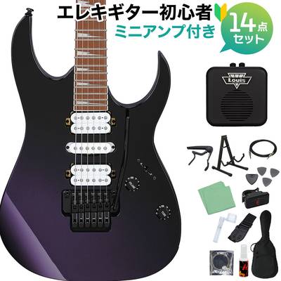 Ibanez RG470DX TMN Tokyo Midnight エレキギター初心者14点セット 【ミニアンプ付き】 アイバニーズ Standard RG