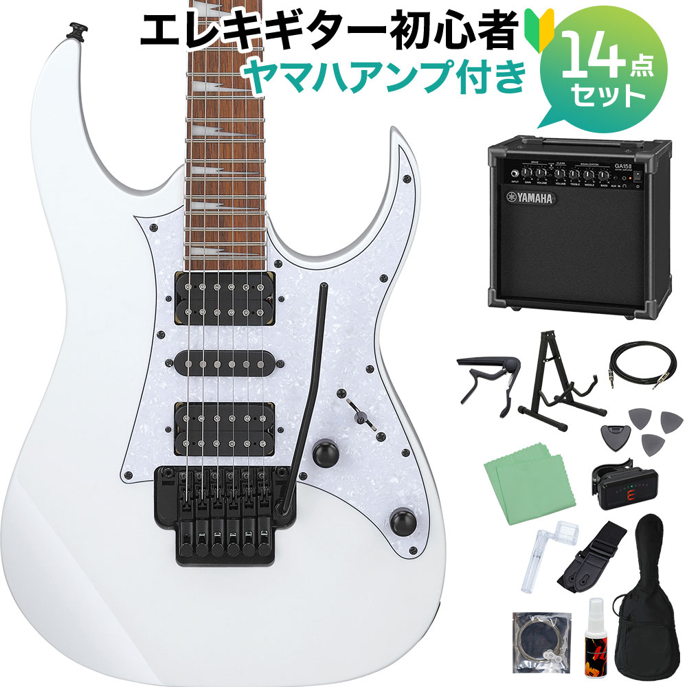 Ibanez RG450DXB WH エレキギター初心者14点セット 【ヤマハアンプ付き ...