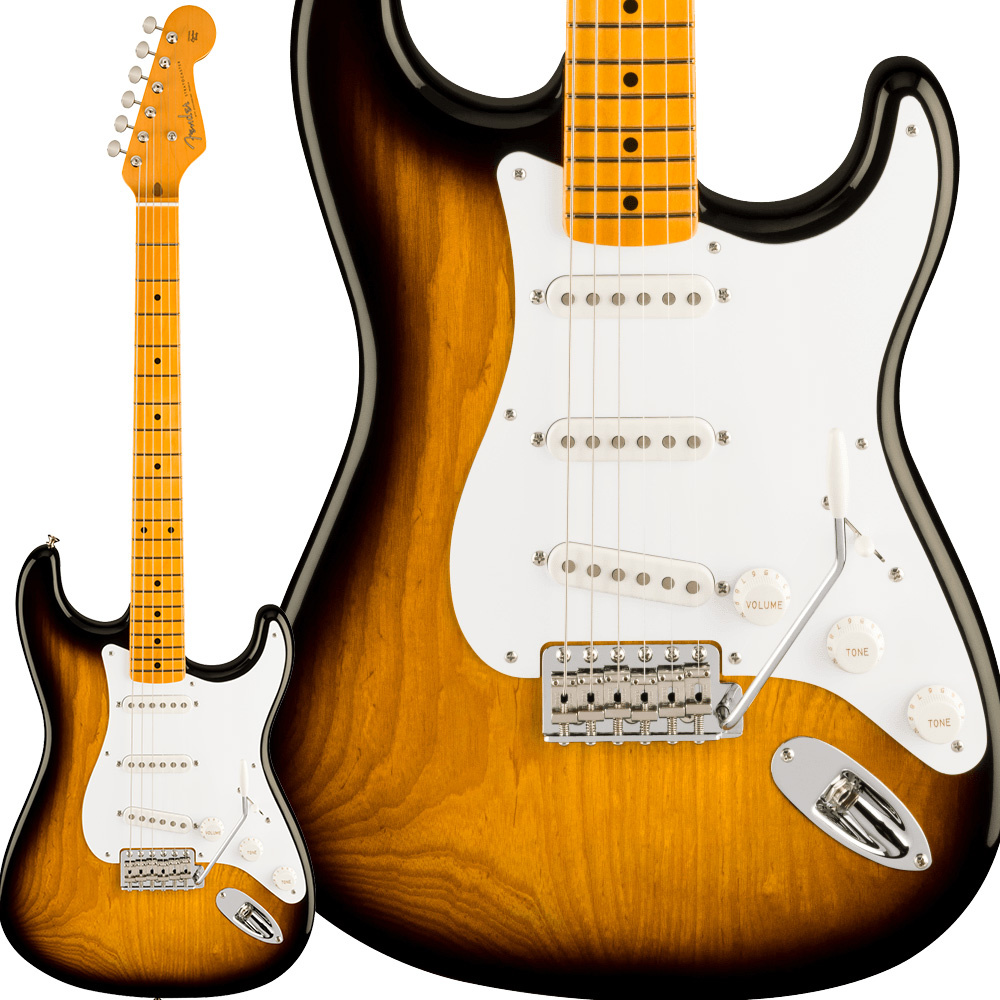 Fender 70th Anniversary American Vintage II 1954 Stratocaster 2-Color  Sunburst エレキギター ストラトキャスター フェンダー | 島村楽器オンラインストア