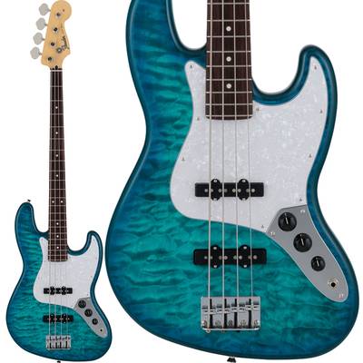 Fender Made in Japan Hybrid II 2024 Collection Jazz Bass Quilt Aquamarine エレキベース ジャズベース フェンダー 