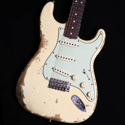 Fender Custom Shop 1963 Stratocaster Super Heavy Relic Vintage White フェンダー カスタムショップ【2019年製】【中古】