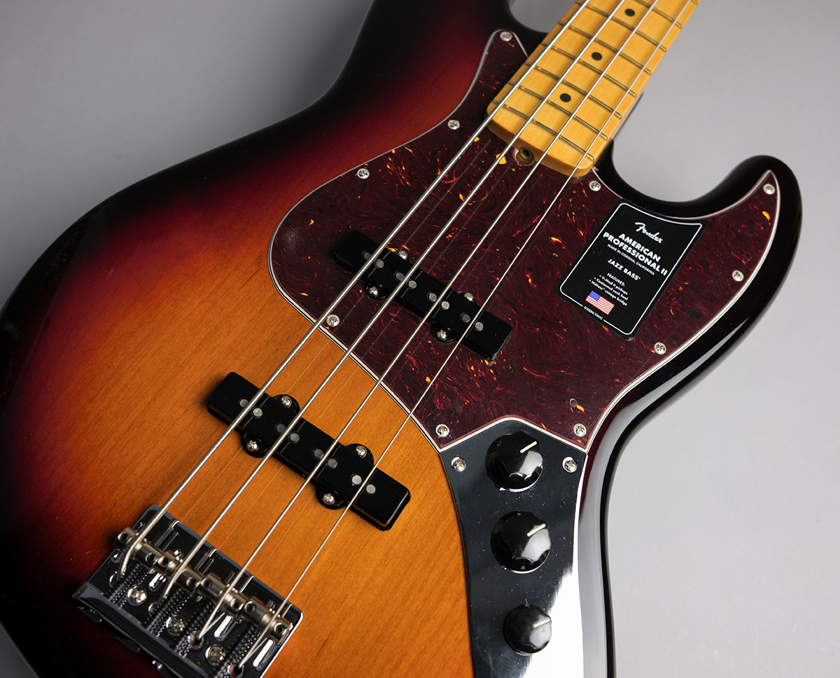 Fender American Professional II Jazz Bass 3-Color Sunburst エレキ 