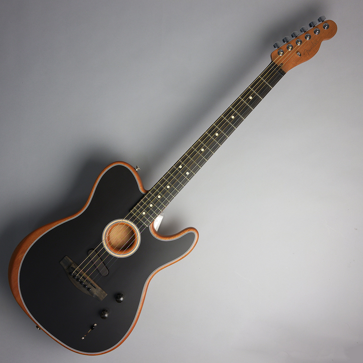 Fender Acoustasonic Telecaster Black エレアコギター フェンダー 