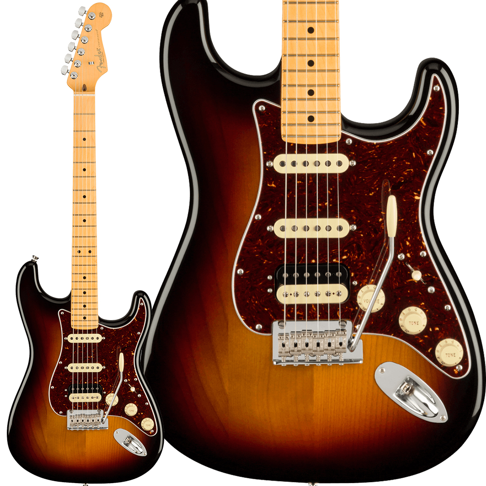 Fender American Professional II Stratocaster HSS 3-Color Sunburst 