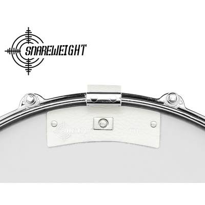 SNAREWEIGHT M1b White (ホワイト) レザー製ミュート ドラム用ミュート スネアウェイト 