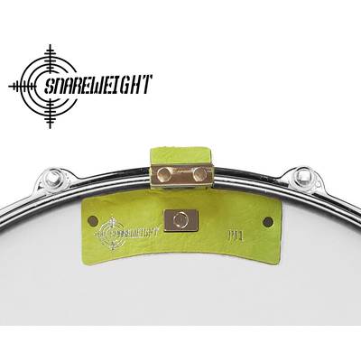 SNAREWEIGHT M1b Wasabi Green (わさびグリーン) レザー製ミュート ドラム用ミュート スネアウェイト 
