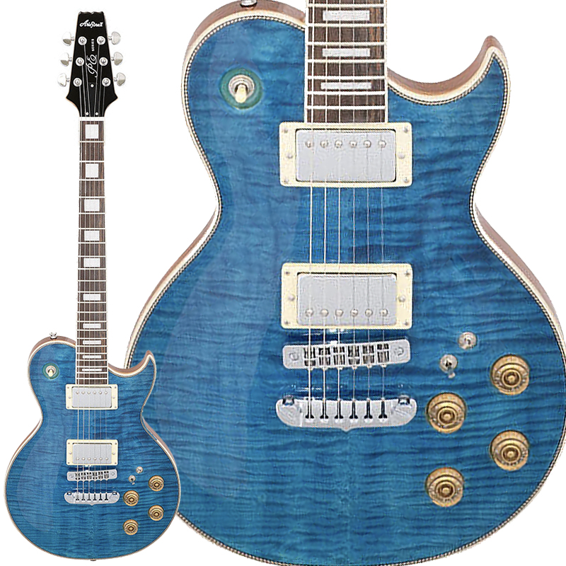 日本安心589-146■Aria Pro Ⅱ　ベースギター　ブルー Aria Pro II