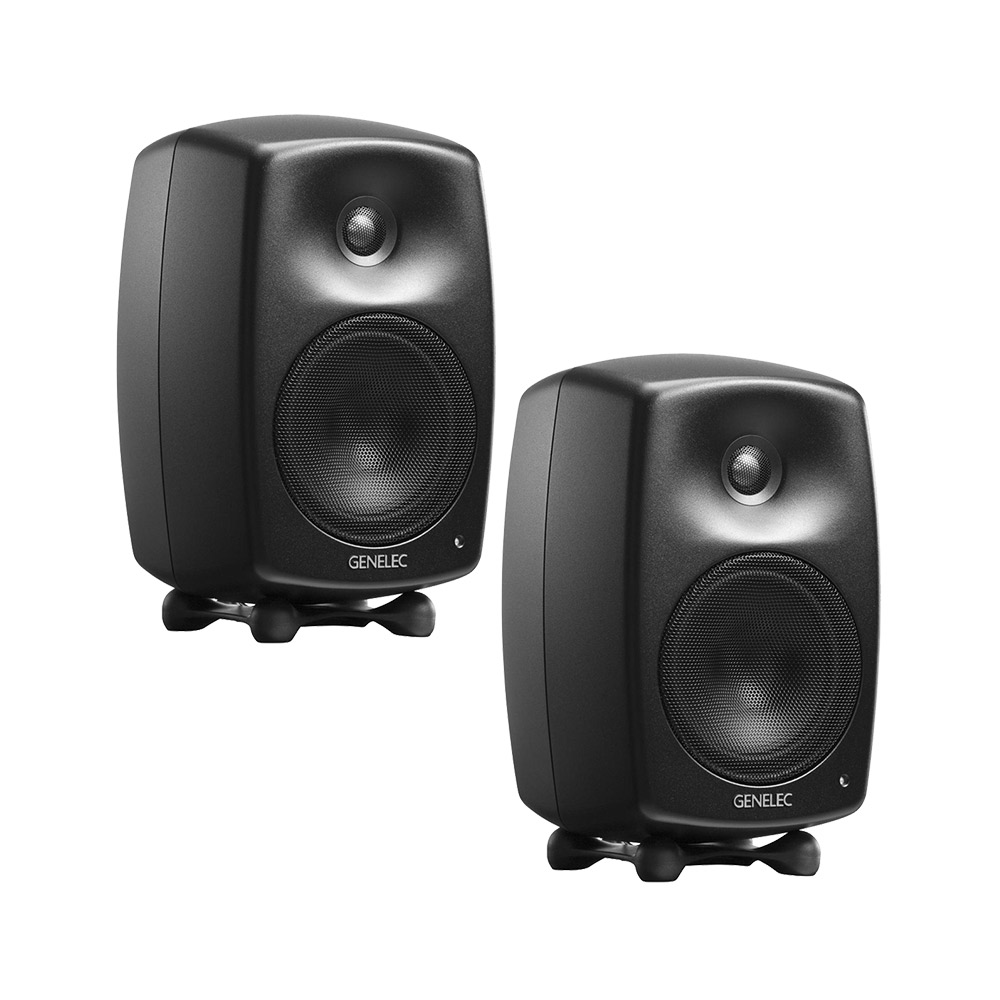 [数量限定特価] GENELEC G Three (ブラック) ペア 2台 ホームアクティブスピーカー パワードスピーカー ジェネレック G3BM