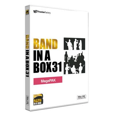 PGmusic Band-in-a-Box 31 for Mac MegaPAK PGミュージック PGBBVMM111