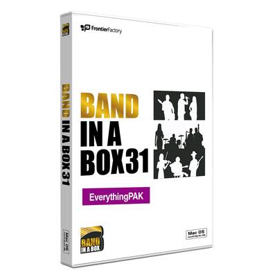 PGmusic Band-in-a-Box 31 for Mac EveryPAK PGミュージック PGBBVEM111