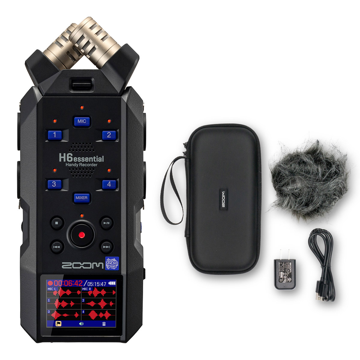 新作低価ZOOM H6 HandyRecorder アクセサリーセット レコーダーは新品 配信機器・PA機器・レコーディング機器