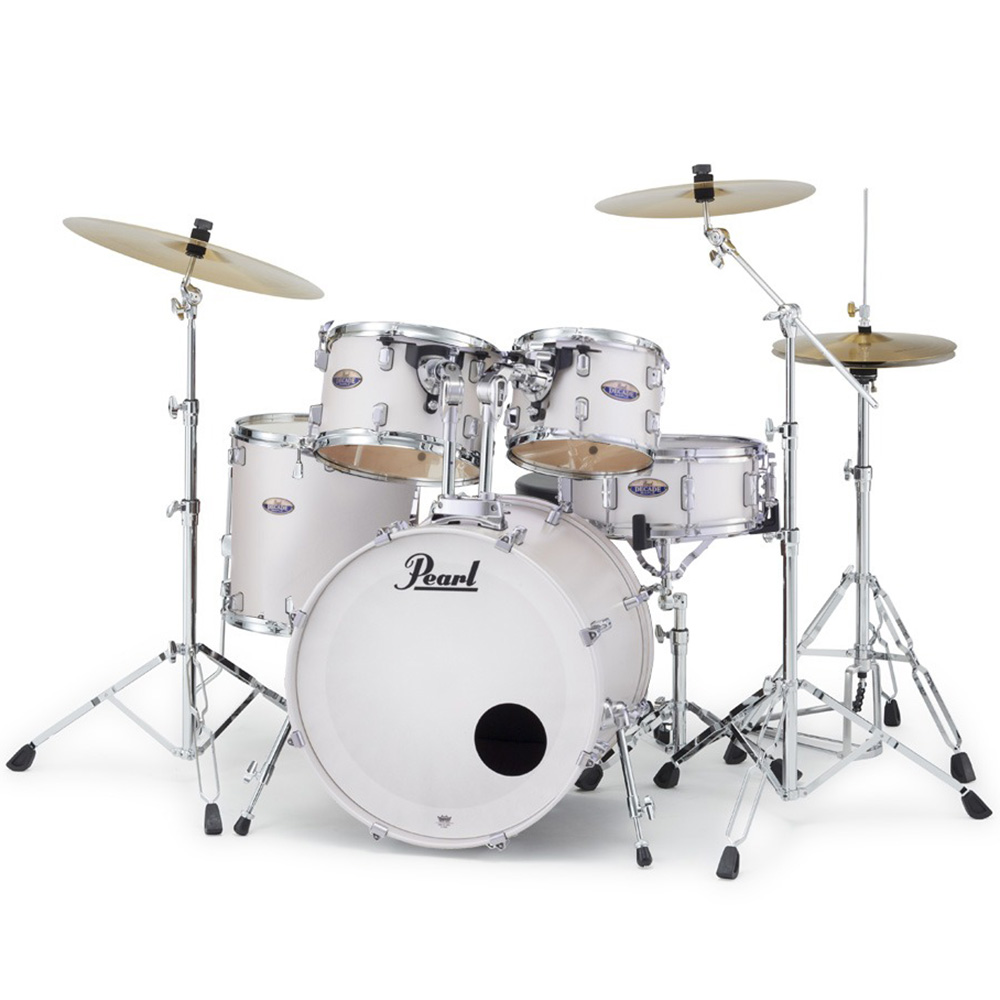 Pearl/DMP825S/CN 229 (White Satin Pearl) DECAD Maple シンバル付きドラムセット スタンダードサイ