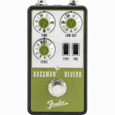 Fender Bassman Reverb エフェクター ベース用リバーブ フェンダー 【12月上旬以降お届け予定】