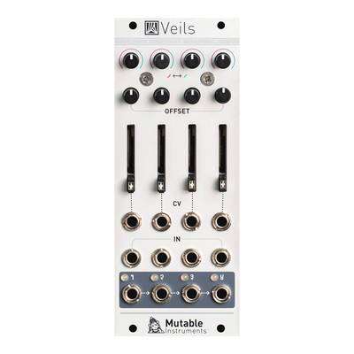mutable instruments Veils Quad VCA 【ミュータブル】