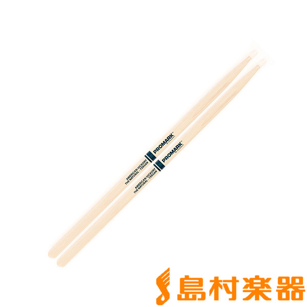 Promark プロマーク TXR5AN スティック Hickory 5A The Natural Nylon Tip Drumstick
