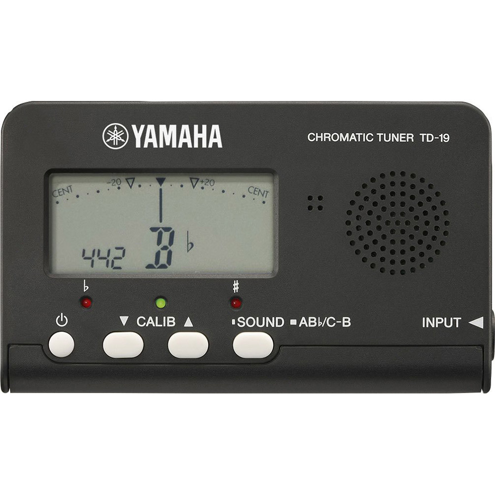 YAMAHA TD-19BK ブラック クロマチックチューナー 【ヤマハ】 - 島村楽器オンラインストア