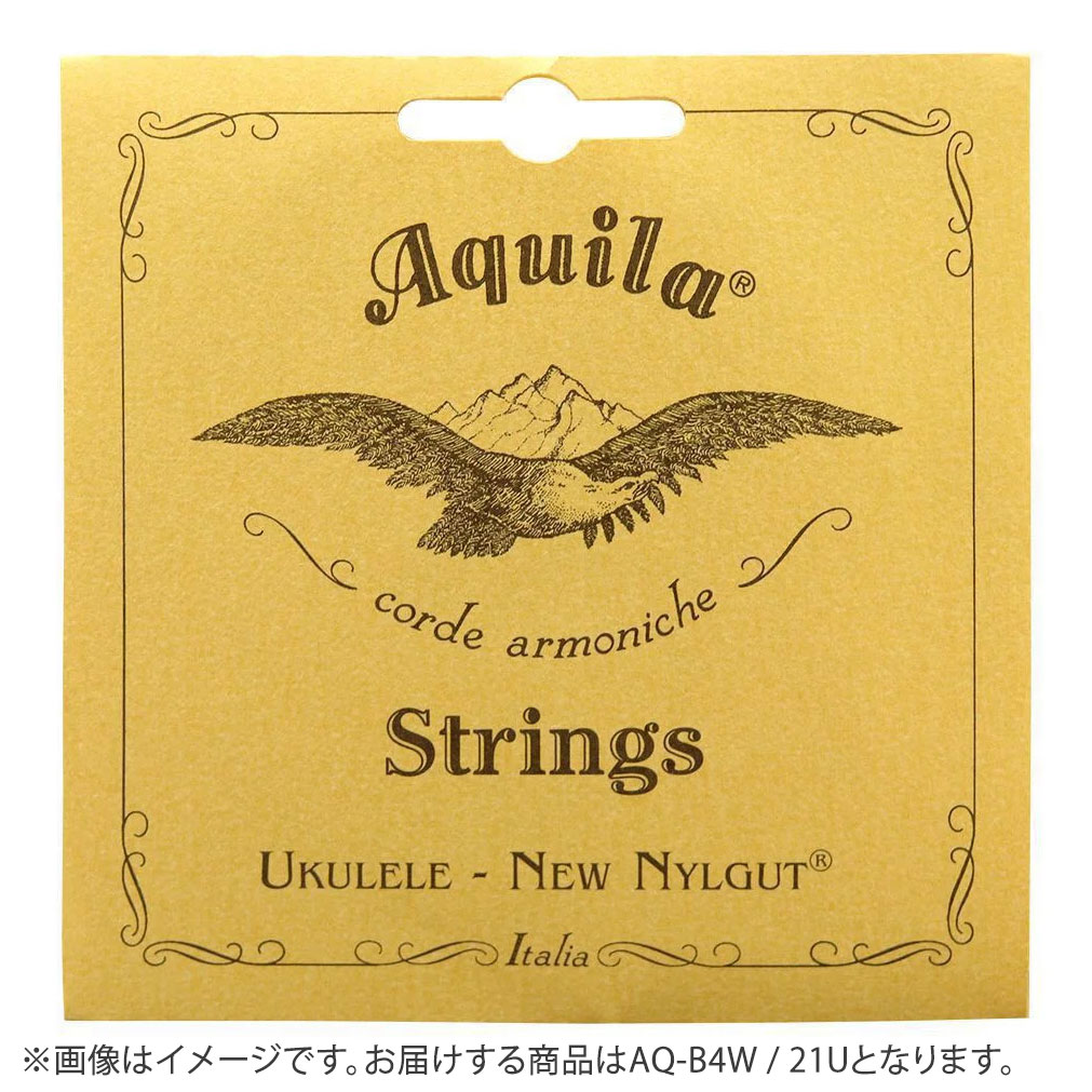 Aquila AQ-B4W 21U ウクレレ弦 バリトン用 Low-D 3rd 4th巻線 NYLGUT STRING SERIES 【アキーラ】