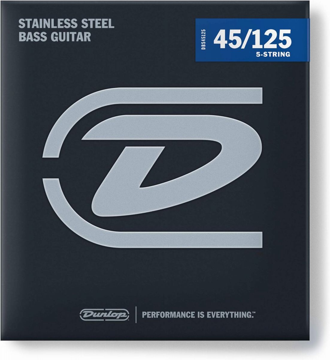 JimDunlop DBS45125 エレキベース弦 5弦 Stainless Steel Bass Strings ...