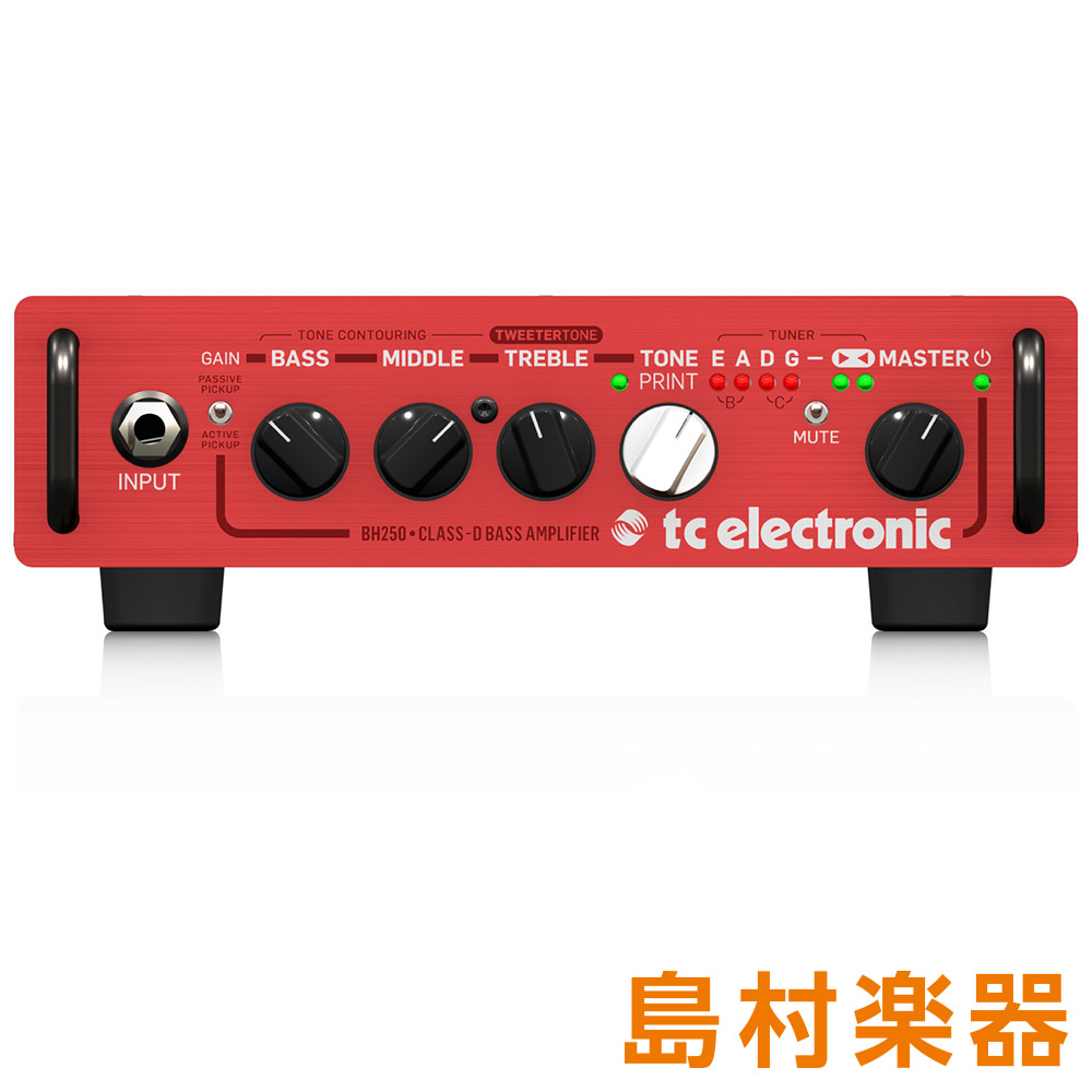 TC Electronic BH250 ベースアンプヘッド TonePrint対応 【TC エレクトロニック】【新品特価】