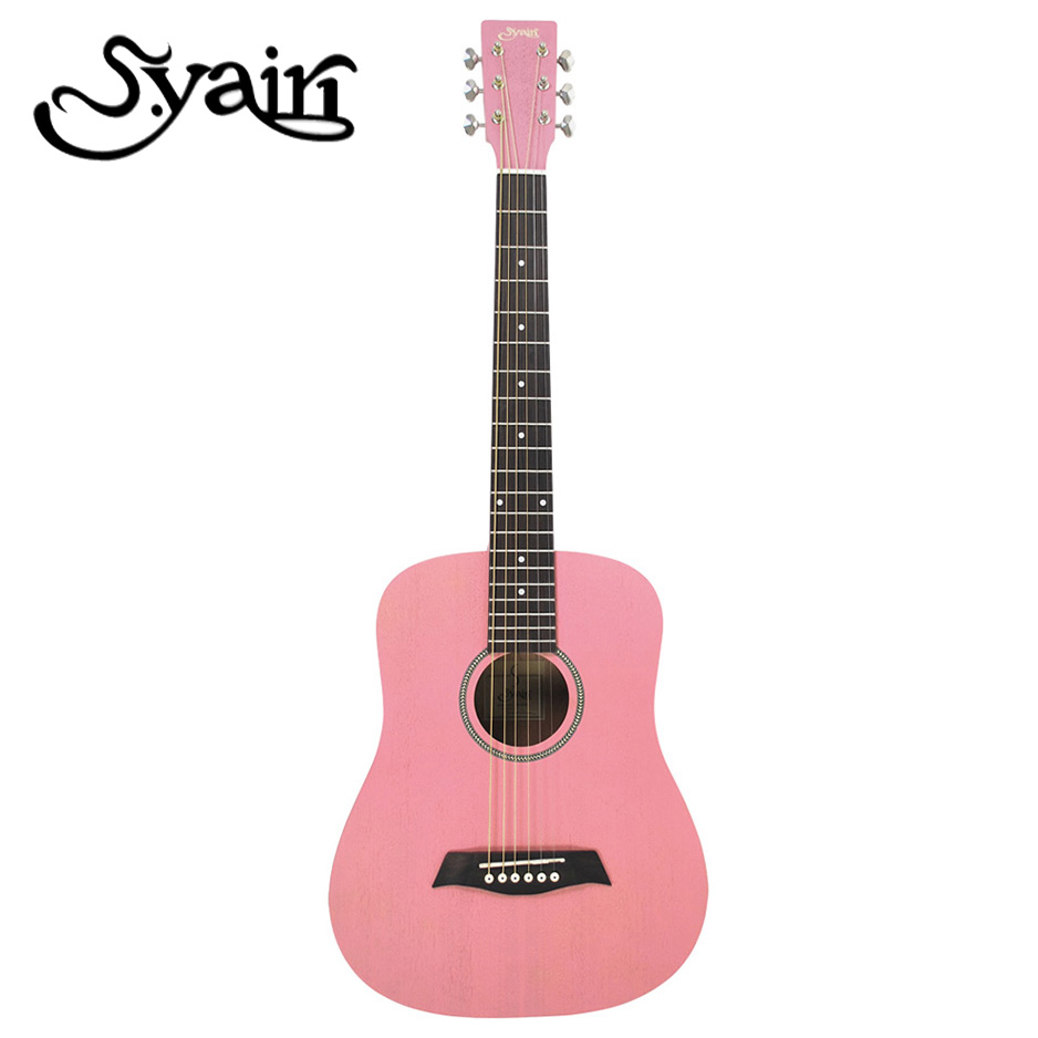 S.Yairi YM-02/PK (Pink) ミニギター アコースティックギター ピンク ソフトケース付属 Sヤイリ  Compact-Acoustic シリーズ