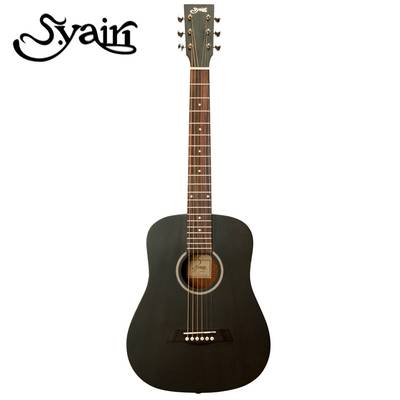S.Yairi YM-02/BLK (Black) ミニギター アコースティックギター ブラック ソフトケース付属 Sヤイリ Compact-Acoustic シリーズ