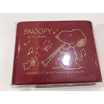 SNOOPY SCL05R 赤 リードケース B♭クラリネット 5枚入 【スヌーピー】