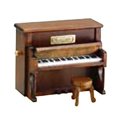 ニデックインスツルメンツ B525S 木製ミニアンティークオルゴール アップライトピアノ ムーンリバー ニデックインスツルメンツ 