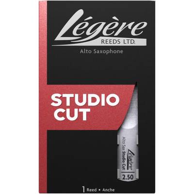 Legere ASS2.50 リード アルトサックス用 樹脂製 Studio Cut 【レジェール】