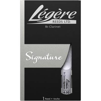 Legere BBSS4.00 リードB♭クラリネット用 樹脂製 Sig nature 【レジェール】