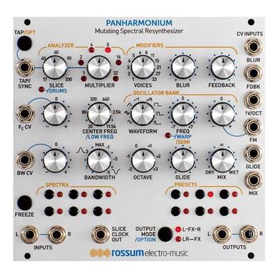 Rossum Electro Music Panharmonium ユーロラック・モジュラーシンセサイザー オシレーター・モジュール ロッサムエレクトロミュージック 