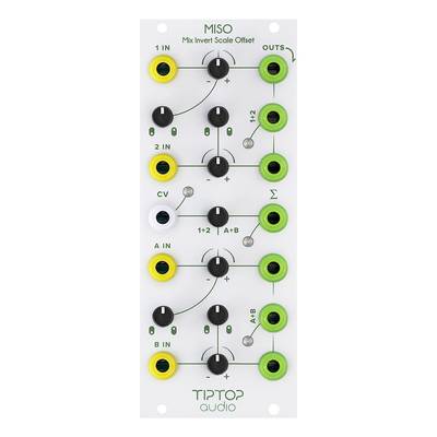Tiptop Audio MISO ユーロラック・モジュラーシンセサイザー Mix・Invert・Scale・Offset ティップトップオーディオ 
