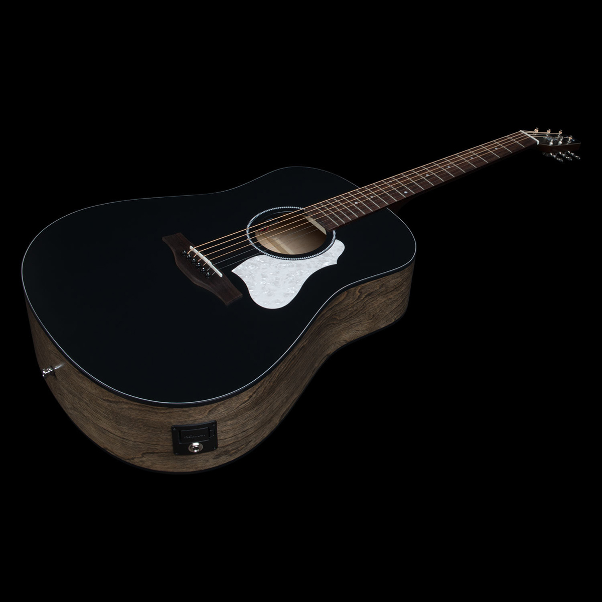 Seagull S6 Classic Black A/E エレアコギター